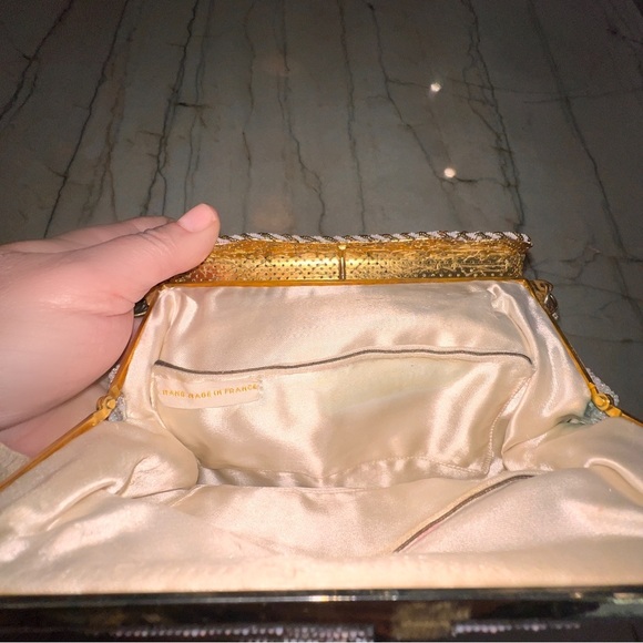 Antique Handmade in France Gorgeous purse.Elegant & very rare.Unique Beautiful - Picture 2 of 9